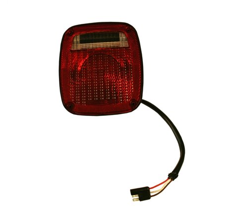 Omix Right Black Tail Lamp 76-80 Jeep CJ Models