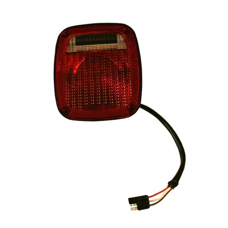 Omix Right Black Tail Lamp 76-80 Jeep CJ Models