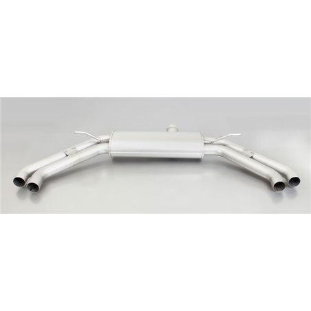 Remus 2013 Mercedes CLA 250 C117 2.0L Race Axle Back Exhaust (Tail Pipes & Conn Tube Req)