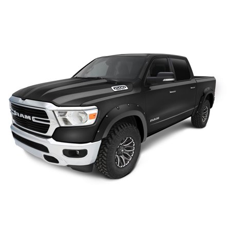 Bushwacker 20-22 Ram 1500 (Excl. Rebel/TRX) 76.3/67.4in Bed OE Style Flares 4pc - Diamd. Blk