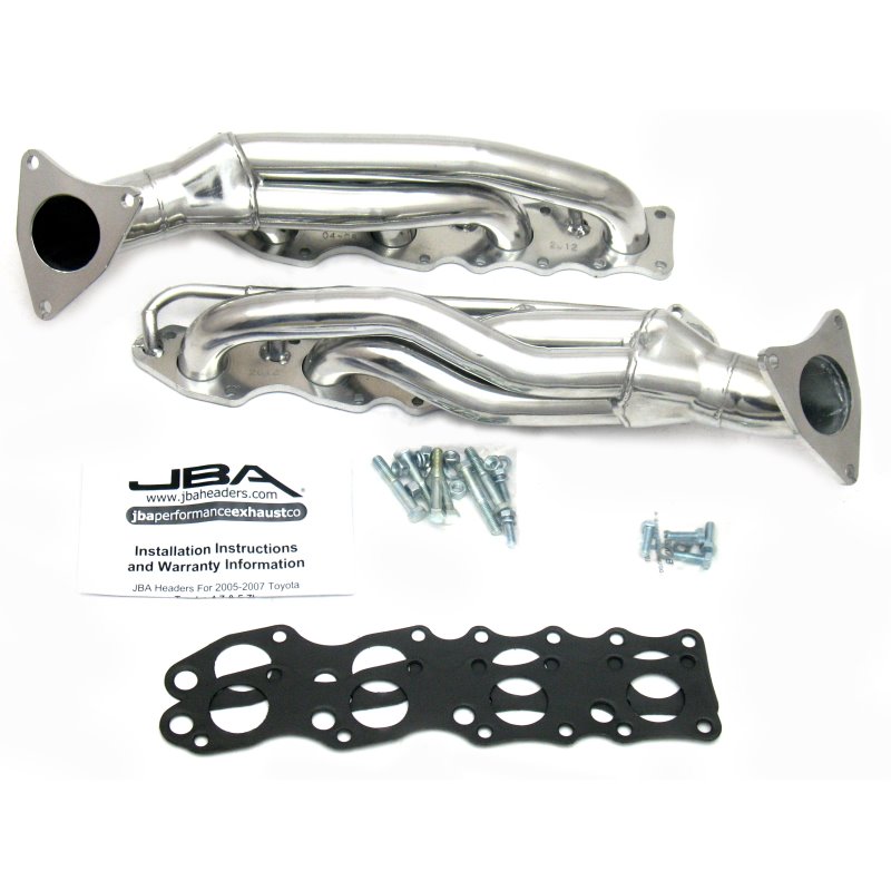 JBA 07-20 Toyota 5.7L V8 1-5/8in Primary Silver Ctd Cat4Ward Header