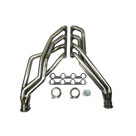 JBA 65-73 Ford Mustang 351W SBF 1-3/4in Primary Raw 409SS Long Tube Header