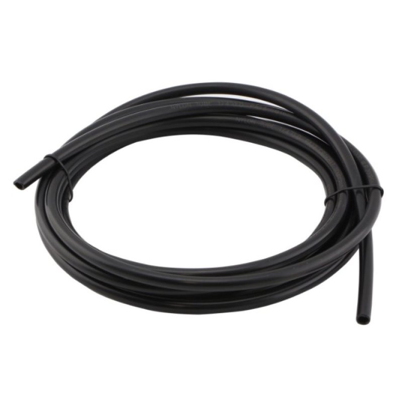 Turbosmart 1/4in Nylon Pushloc Tubing Black - 3 meters