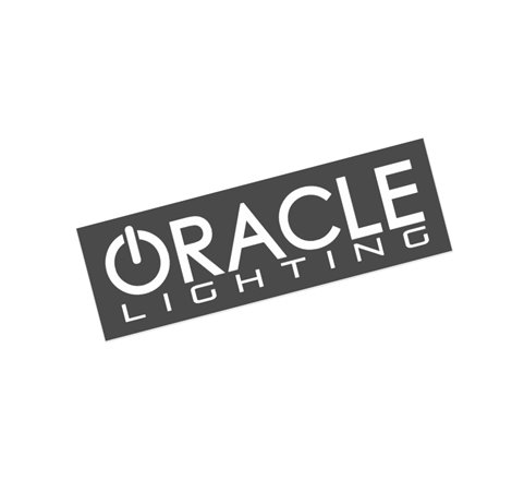 Oracle Decal 12in - White