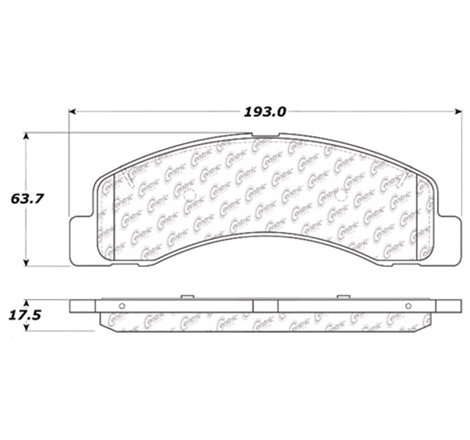 StopTech 99-04 Ford F-250 / 00-05 Excursion / 99-04 F-350 Super Duty Front Truck & SUV Brake Pads