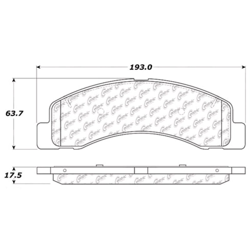 StopTech 99-04 Ford F-250 / 00-05 Excursion / 99-04 F-350 Super Duty Front Truck & SUV Brake Pads