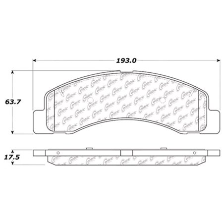 StopTech 99-04 Ford F-250 / 00-05 Excursion / 99-04 F-350 Super Duty Front Truck & SUV Brake Pads