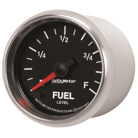 Autometer GS 2 1/16in. 0-280 Ohms Fuel Level Gauge - Stepper Motor