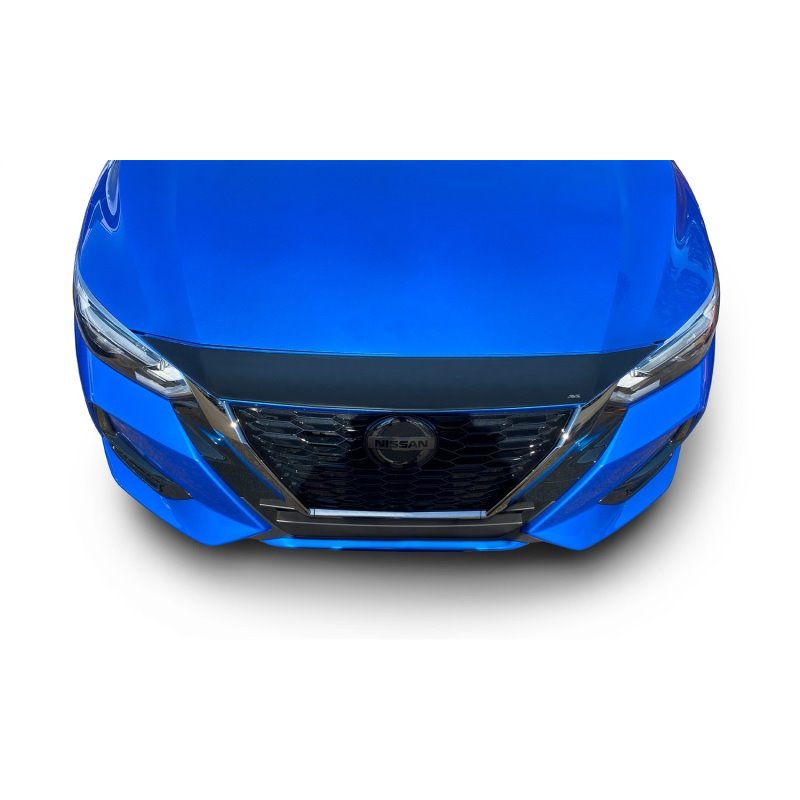 AVS 20-22 Nissan Sentra Aeroskin Low Profile Acrylic Hood Shield - Smoke