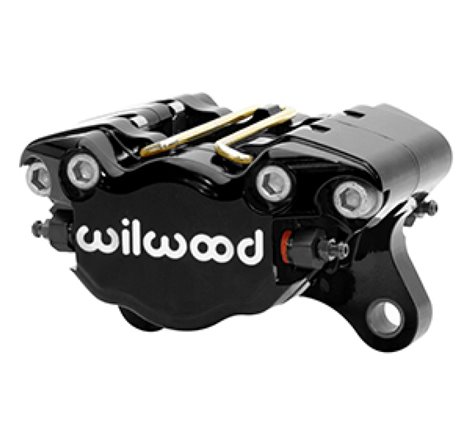 Wilwood Caliper-Black Dynapro Single 3.25in Mount 1.75in Pistons .38in Disc