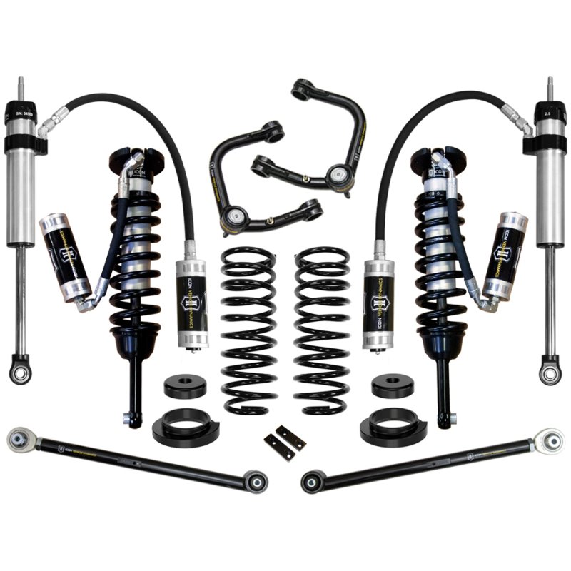 ICON 03-09 Lexus GX470 0-3.5in Stage 5 Suspension System w/Tubular UCA