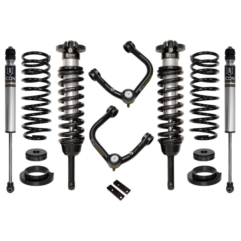 Icon 03-09 GX470 0-3.5in STAGE 2 SUSPENSION SYSTEM W/ TUBULAR UCA