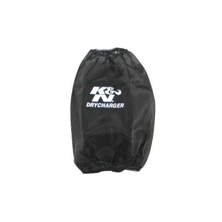 K&N Black Drycharger Round Tapered Custom Air Filter Wrap