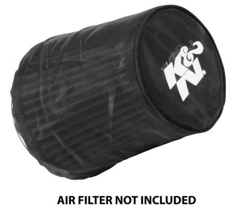 K&N Black Drycharger Rectangle Straight Air Filter Wrap - Black