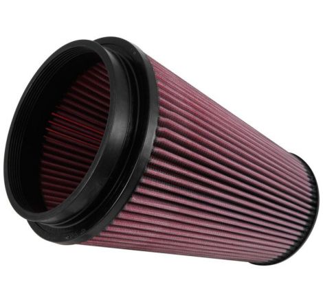 K&N Filter Universal Rubber Filter 6inch Flg 7-1/2inch B / 5-1/8inch T / 11-5/8in T