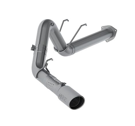 MBRP 17-19 Ford F250/350/450 6.7L Ex. Reg Cab 5in Filter Back Single Tip Aluminized Exhaust System