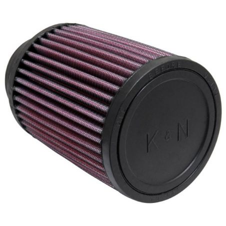 K&N Filter Universal Rubber Filter 2 3/4 inch 10 Degree Flange 4 inch OD 5 inch Height