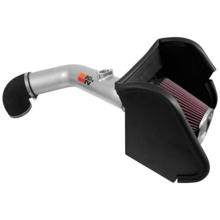 K&N 16-17 Nissan Titan XD V8-5.0L Performance Air Intake Kit - Metal