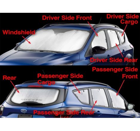 WeatherTech 2013+ Ford Escape TechShade Full Vehicle Kit