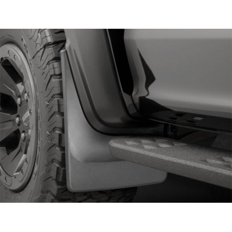 WeatherTech 17+ Ford F-150 Raptor No Drill Mudflaps - Black