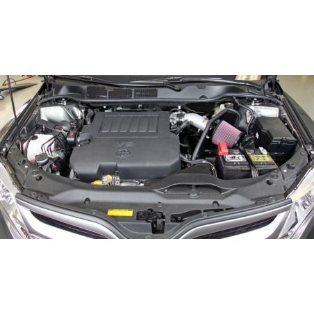 K&N 07-10 Toyota Camry V6-3.5L Silver Typhoon Short Ram Intake