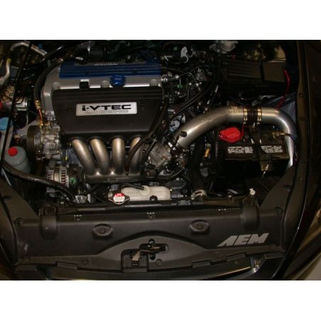 K&N 03-04 Honda Acord L4-2.4L Polished Typhoon Short Ram Intake