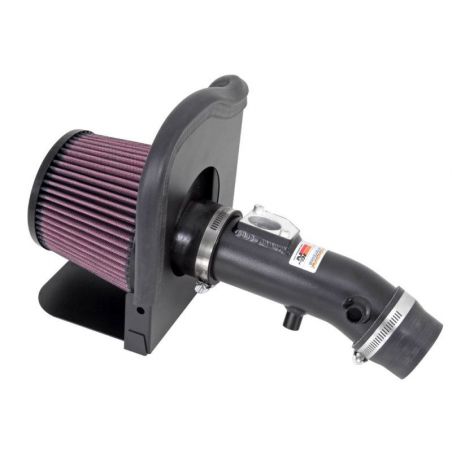 K&N 06-10 Toyota Yaris L4-1.5L Flat Black Typhoon Short Ram Intake