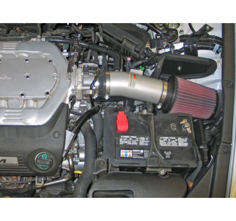 K&N 08 Honda Accord 3.5L-V6 Silver Typhoon Short Ram Intake