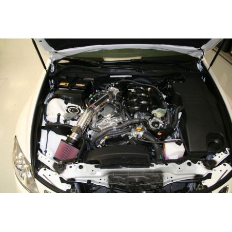 K&N 07-09 Lexus GS35 V6-3.5L Polished Typhoon Intake