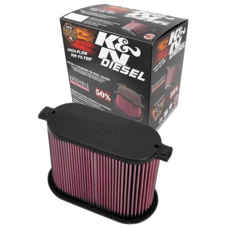 K&N 08-10 Ford F250 Super Duty 6.4L Drop In Air Filter