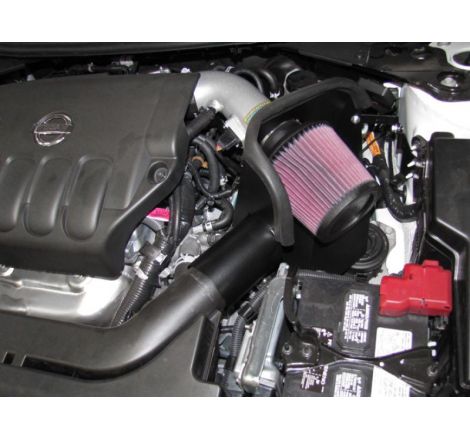 K&N 07-10 Nissan Altima 2.5L Silver Typhoon Short Ram Intake