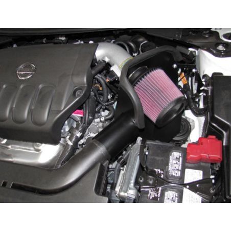 K&N 07-10 Nissan Altima 2.5L Silver Typhoon Short Ram Intake