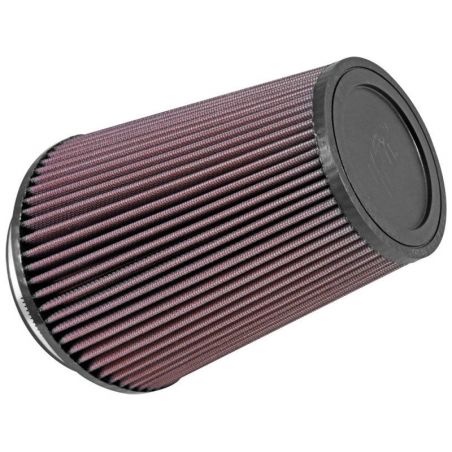 K&N Filter Universal Clamp-On Air Filter 5in Flange / 6-1/2in Base / 4-3/8in Top / 8in Height