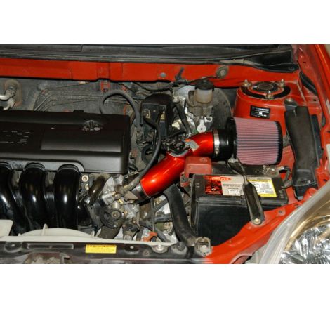 K&N 03 Toyota Matrix XR Red Typhoon Short Ram Intake