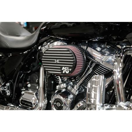 K&N Street Metal Intake System for 12-16 Harley Davidson Road King 103cl Side Draft Touring