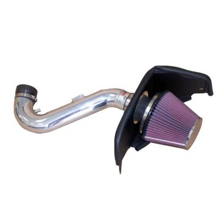 K&N 05-09 Ford Mustang V6 4.0L  Polished Typhoon Short Ram Intake