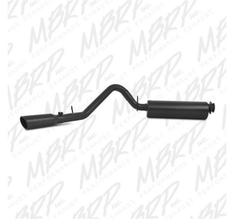 MBRP 2000-2006 Jeep Wrangler (JK) Inline-4 2.5L Inline-6 4.0L Cat Back Single Side