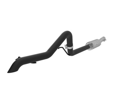 MBRP 2007-2009 Jeep Wrangler (JK) 3.8L V6 4 dr Off-Road Tail Pipe Muffler before Axle