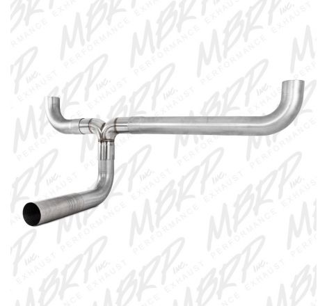 MBRP Universal Full size Pickup T pipe kit AL