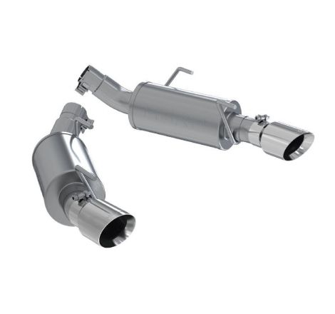 MBRP 05-10 Ford Mustang GT 5.0/Shelby GT500 Dual Mufflers Axle Back Split Rear T304