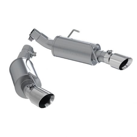 MBRP 05-10 Ford Mustang GT 5.0/Shelby GT500 Dual Mufflers Axle Back Split Rear T304