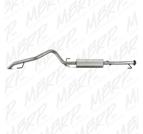 MBRP 2007-2009 Toyota FJ 4.0L V6 Cat Back Single Rear Exit Off-Road Tail No tip