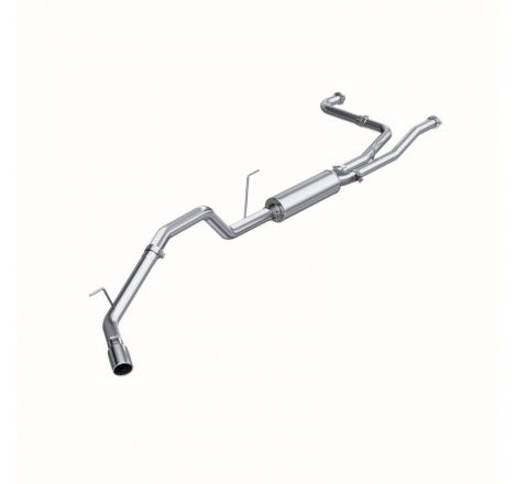 MBRP 2007-2009 Nissan Titan 5.6L EC/CC Cat Back Single Side