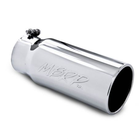 MBRP Universal Tip 5 O.D. Rolled Straight 4 inlet 12 length