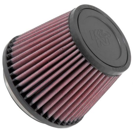 K&N Filter Universal Rubber Filter 3 1/2 inch Flange 5 inch Base 3 1/2 inch Top 4 inch Height