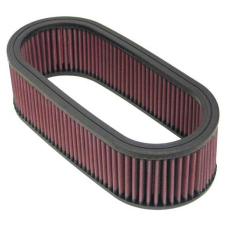 K&N Universal Oval Air Filter 12in Length x 5-1/4in Width x 3-1/4in Height