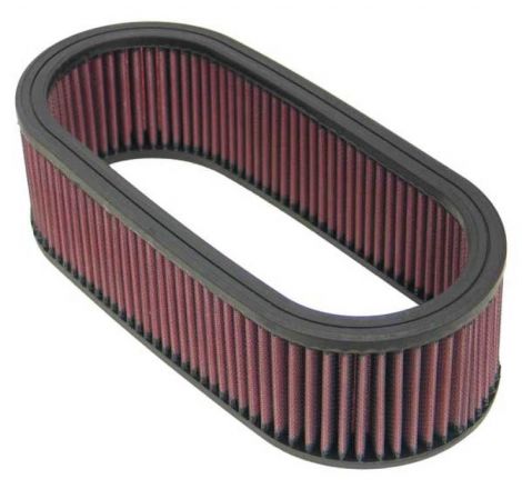 K&N Universal Oval Air Filter 12in Length x 5-1/4in Width x 3-1/4in Height