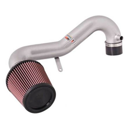 K&N 01-05 Honda Civic SR L4-1.7L Silver Typhoon Short Ram Intake