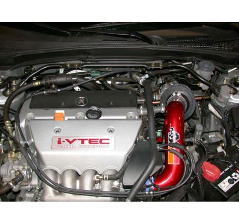 K&N 02 Honda Civic Si Red Typhoon Short Ram Intake