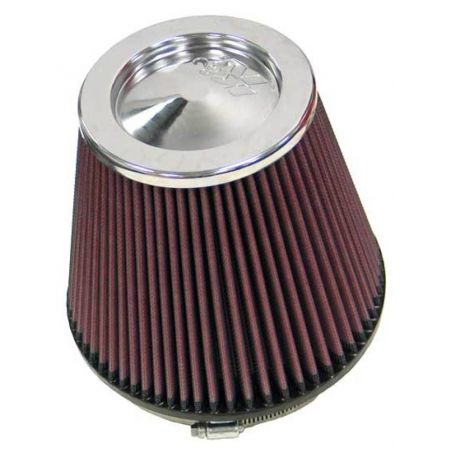 K&N Round Tapered Universal Air Filter 6in Flange ID x 7.5in Base OD x 5in Top OD x 6.5in Height